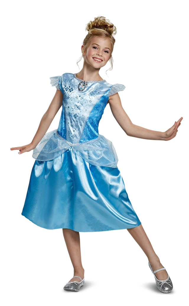 Disney Princess Prinsessklänning Cinderella (5-6 år) Disguise