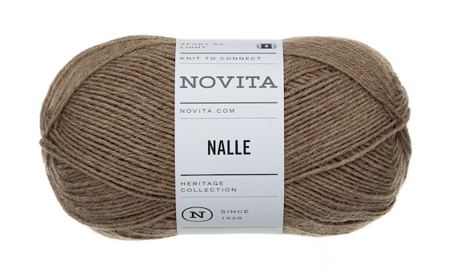 Nalle Lanka Villasekoite 100g Metsäsieni 068 Novita