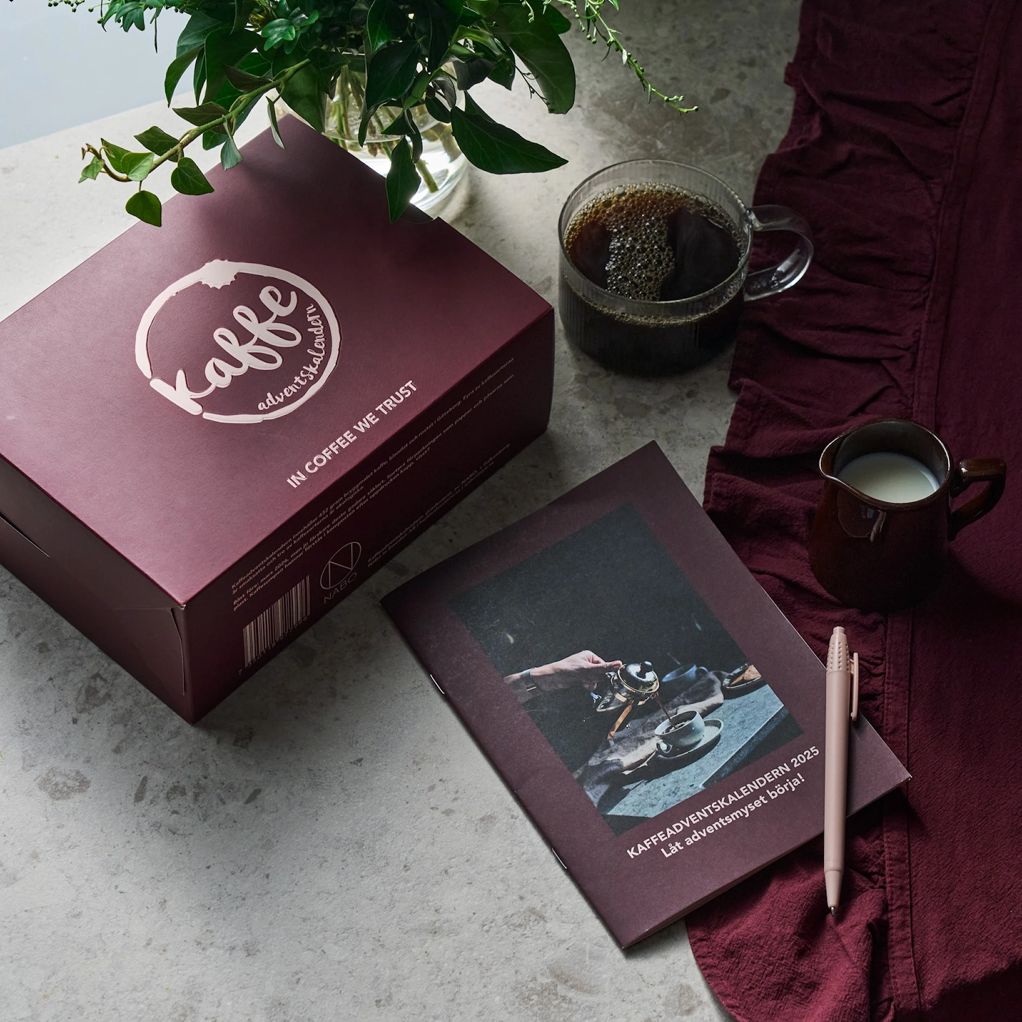 Produktbild för Kaffeadventskalendern 2025 Nabo
