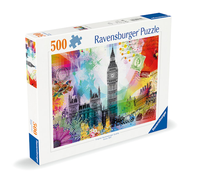 Tuotekuva 5 - London Postcard Palapelit 500 palaa, Ravensburger