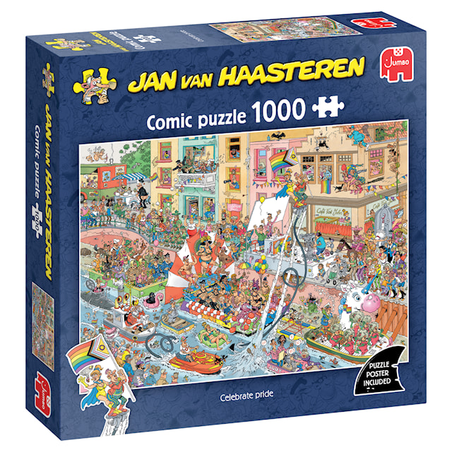 Tuotekuva 1 - Jan Van Haasteren Juhli Pride palapeli 1000 palaa