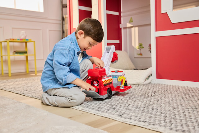 Produktbilde 9 for Paw Patrol Fire Rescue Deluxe brannbil