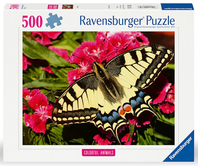 Tuotekuva 1 - Butterfly Palapeli 500 palaa, Ravensburger