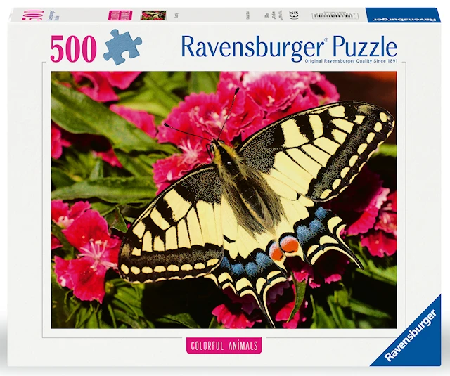 Butterfly Puslespill 500 brikker, Ravensburger