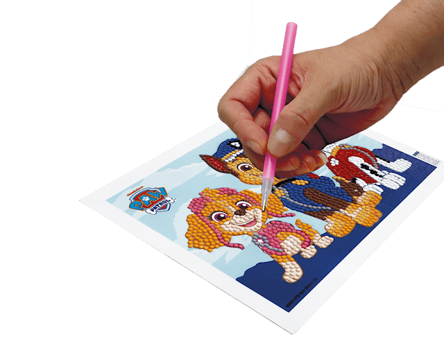 Produktbild 2 för Diamamålning Paw Patrol