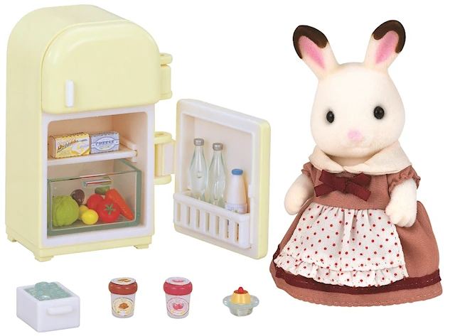 Suklaapupuäiti-setti (Jääkaappi), Sylvanian Families