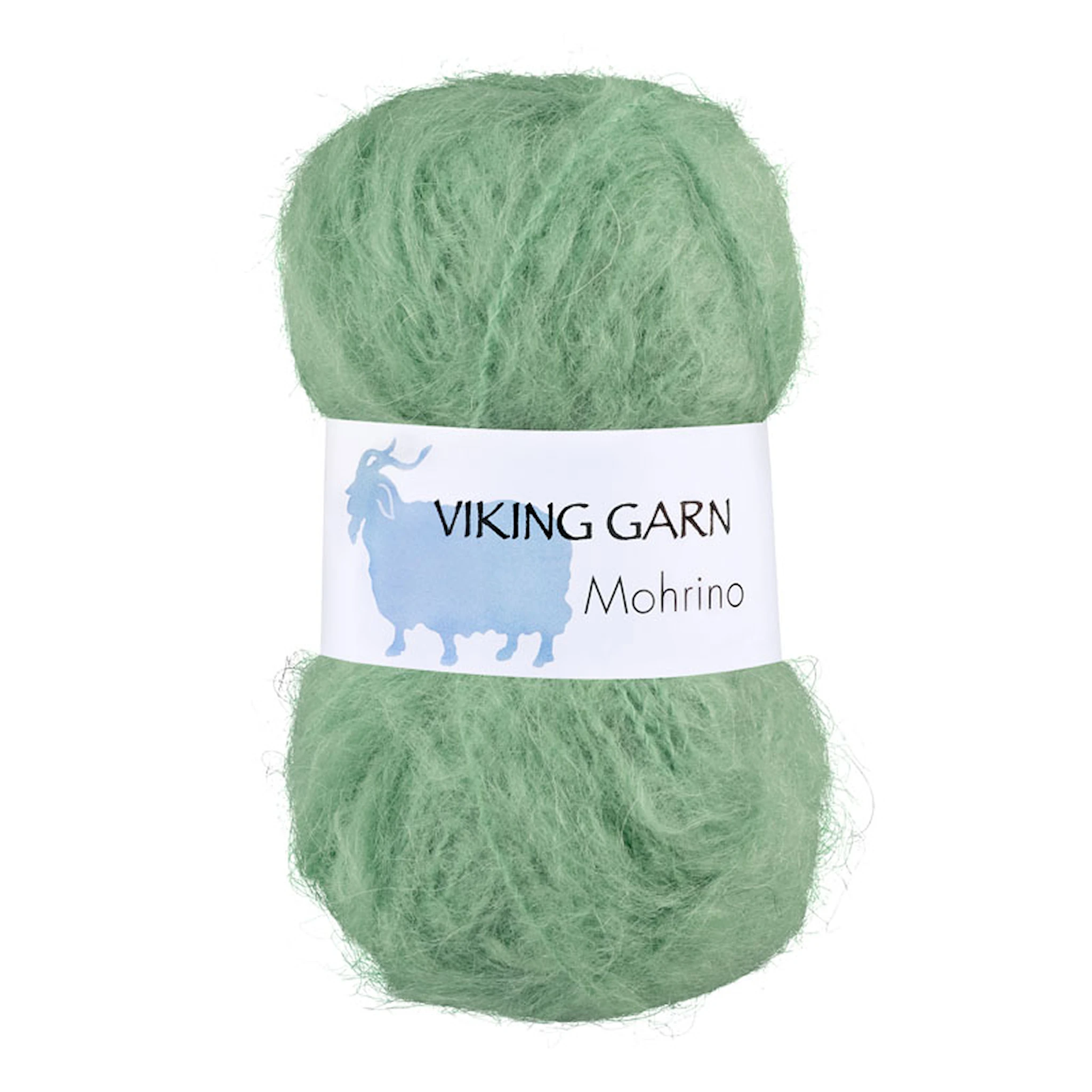 Produktbild för Mohrino Garn 50 g Dusty Green 532 Viking Garn