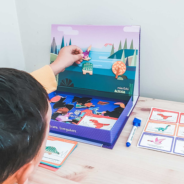 Produktbild 3 för Magnetpyssel Dinosaurier Boxset mierEdu