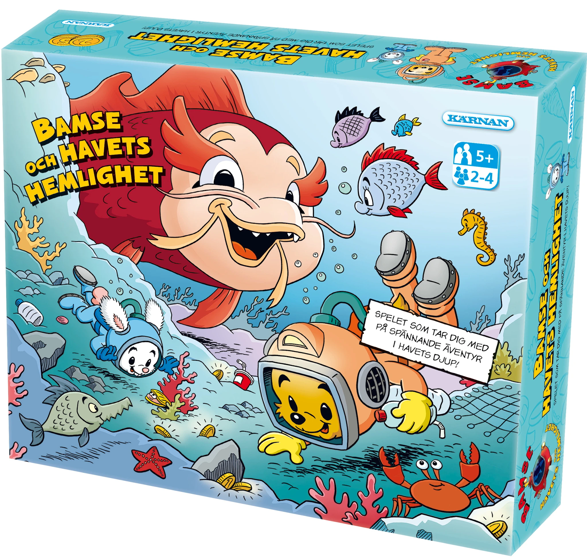 Produktbild för Bamse och Havets Hemligheter, Kärnan (SE)