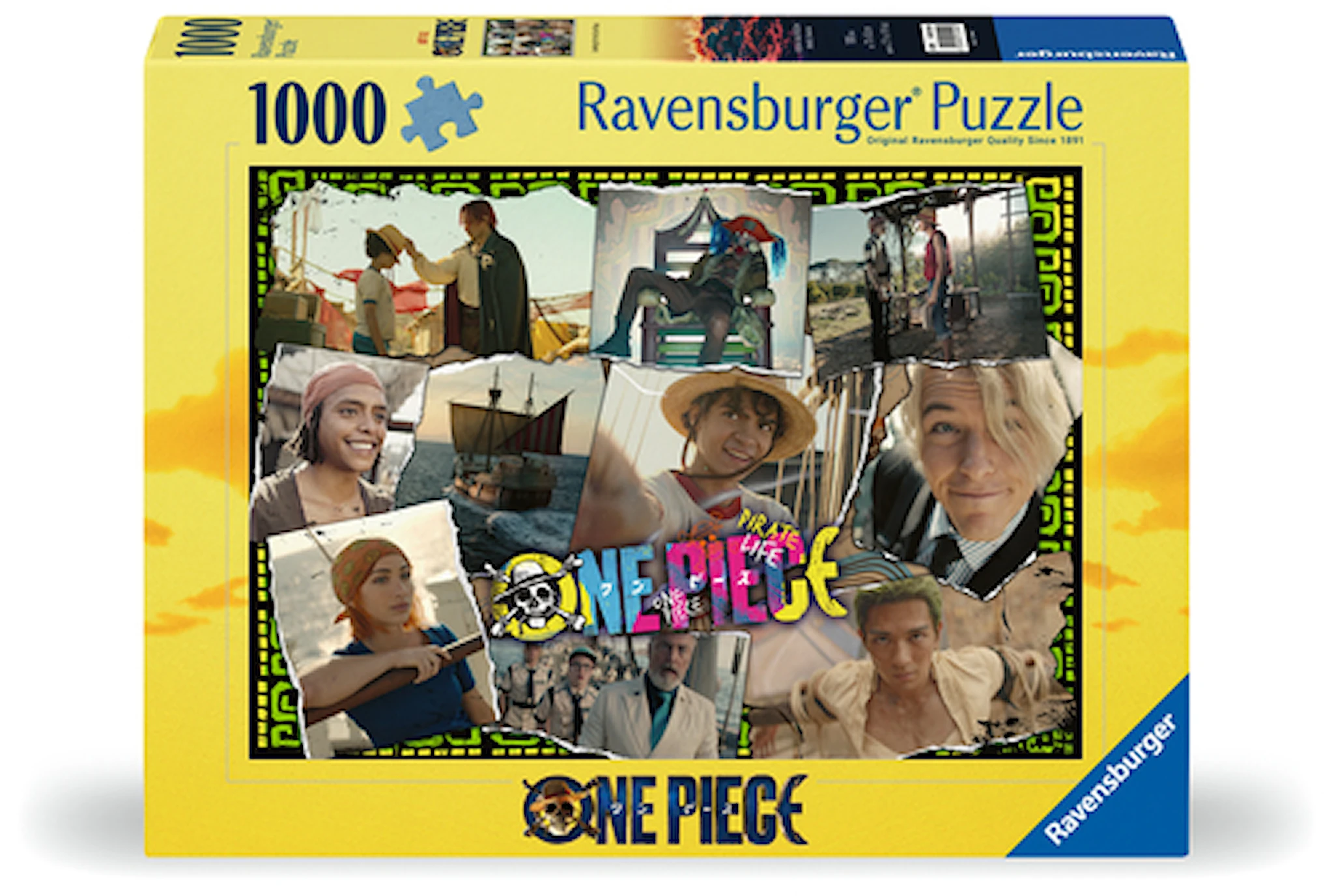 Tuotekuva ille One Piece -palapeli, 1000 palaa, Ravensburger