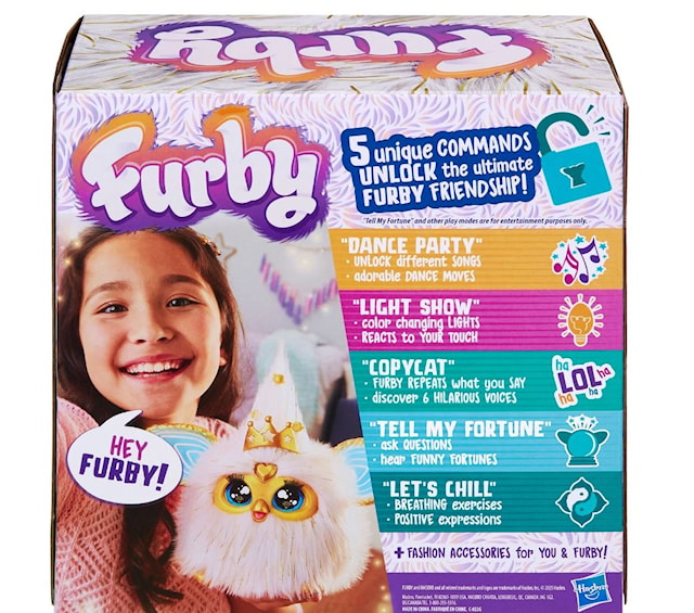 Produktbilde 2 for Furby Gold Glam Interaktiv Leksak (EN)