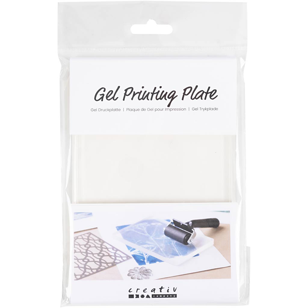 Geltryckplatta matt transparent 12,7x17,8 1-pack