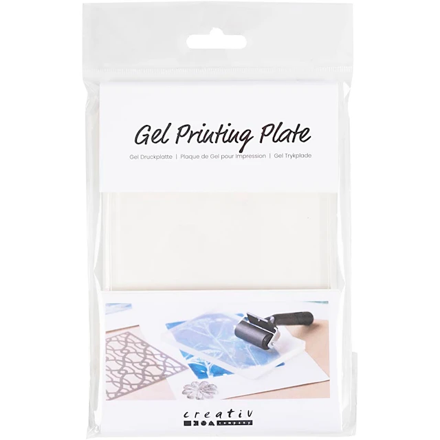 Geltryckplatta matt transparent 12,7x17,8 1-pack
