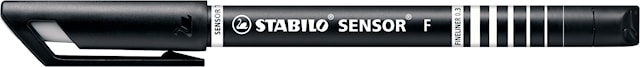 Produktbilde 1 for Fineliner STABILO Sensor Blister Svart