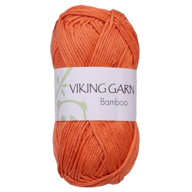 Bamboo 50 g oranssi Viking Garn
