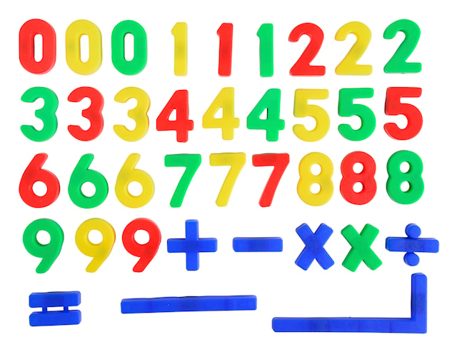 Tuotekuva 1 - Art & Fun Magneettiset Numerot ja Symbolit