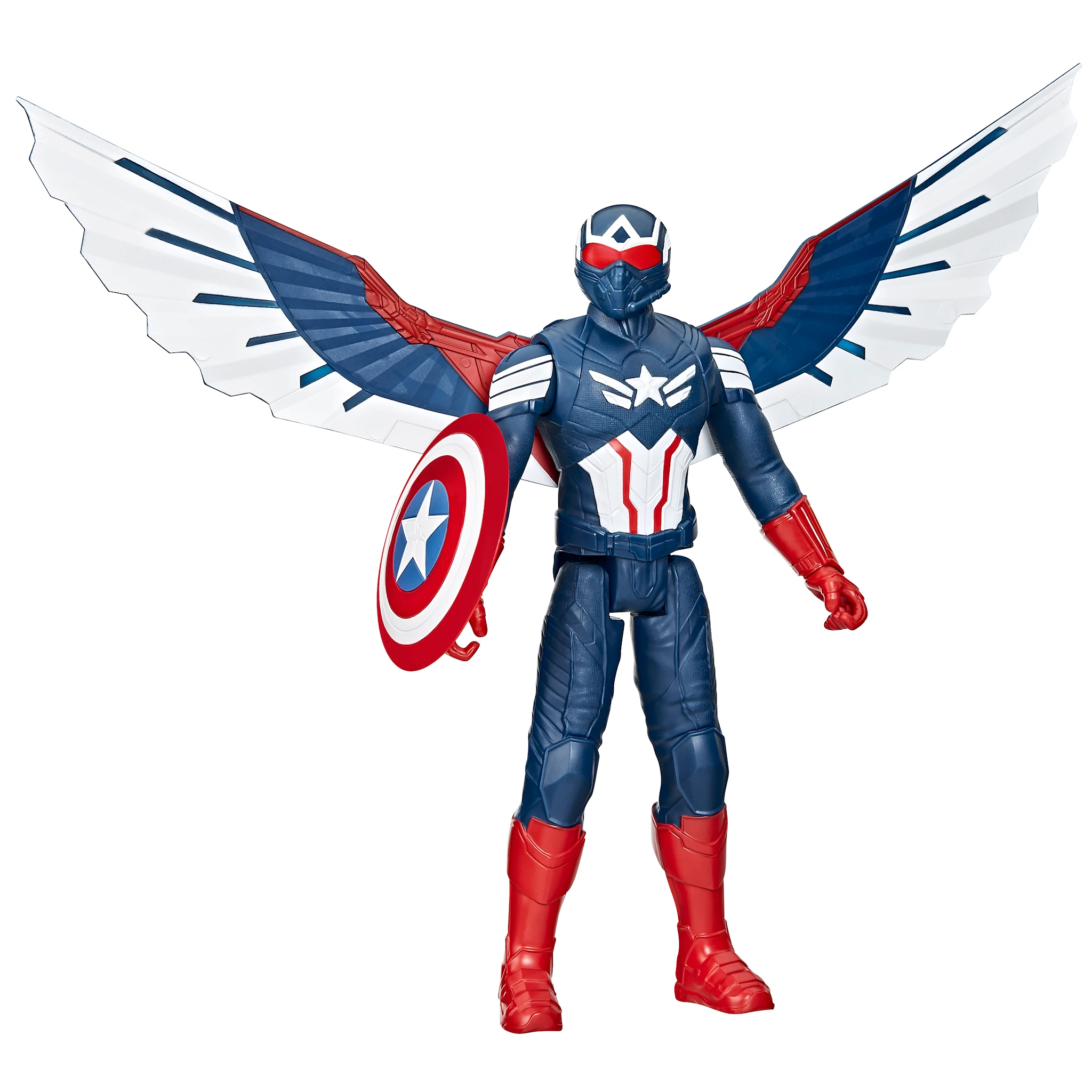 Produktbild för Avengers Titan Hero Deluxe Captain America Actionfigur 30 cm