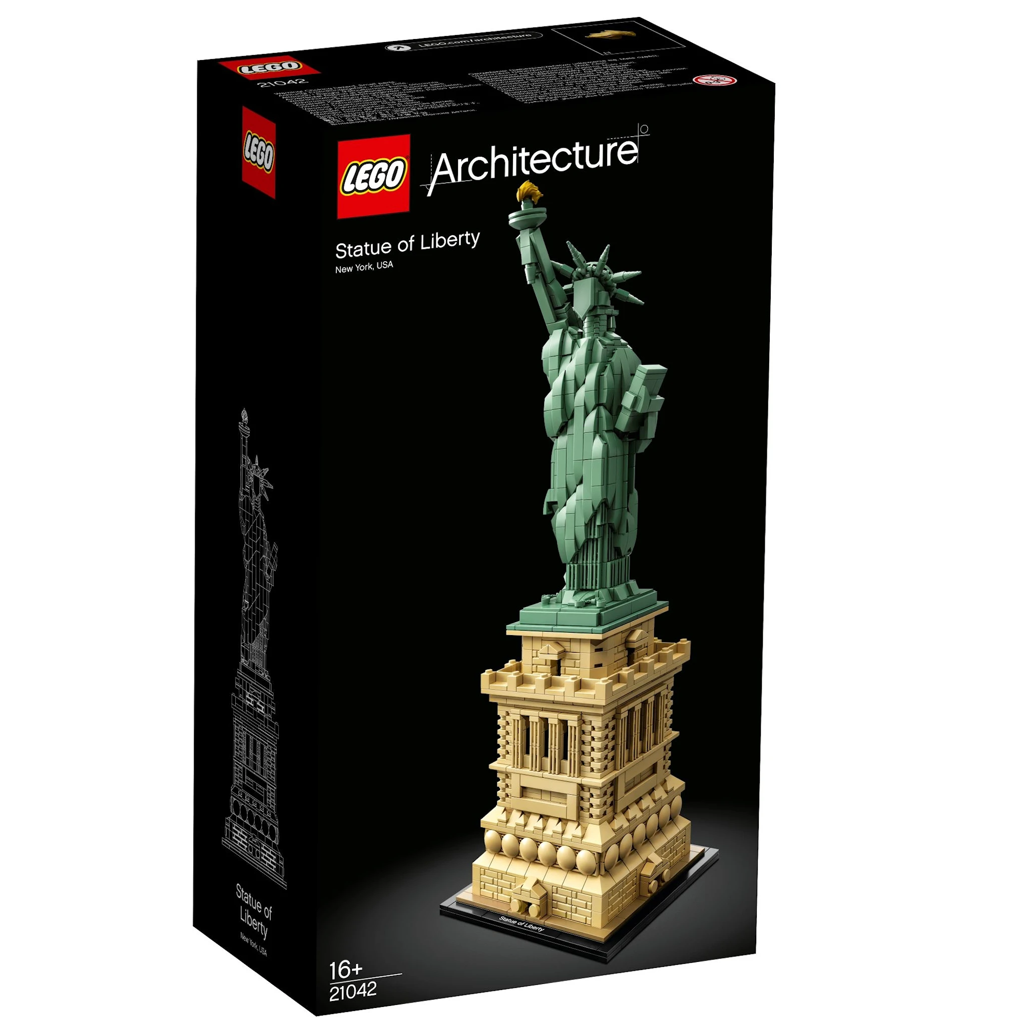 Tuotekuva ille Vapaudenpatsas, LEGO Architecture (21042)