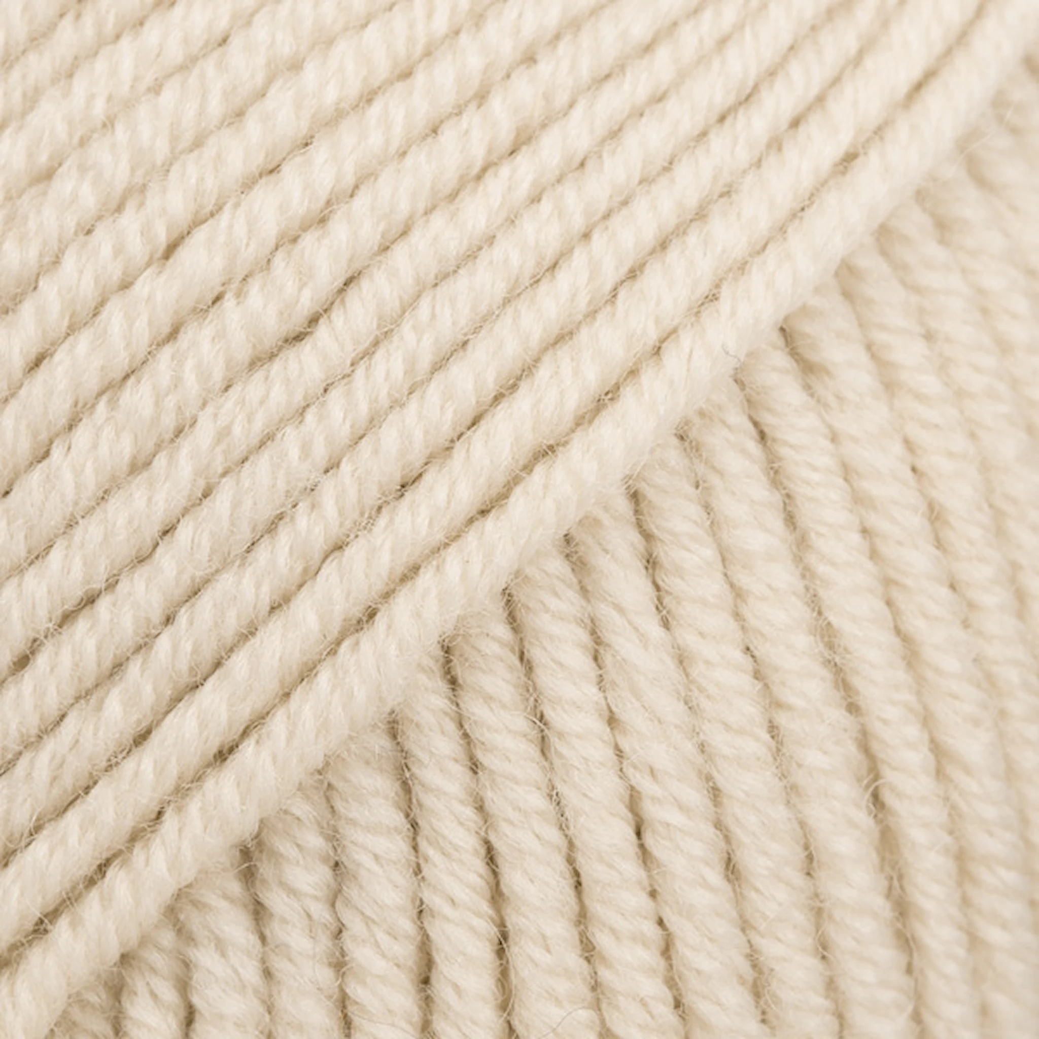 Produktbild för Merino Extra Fine Uni Colour Garn Merinoull 50 g Light Beige (50) Drops