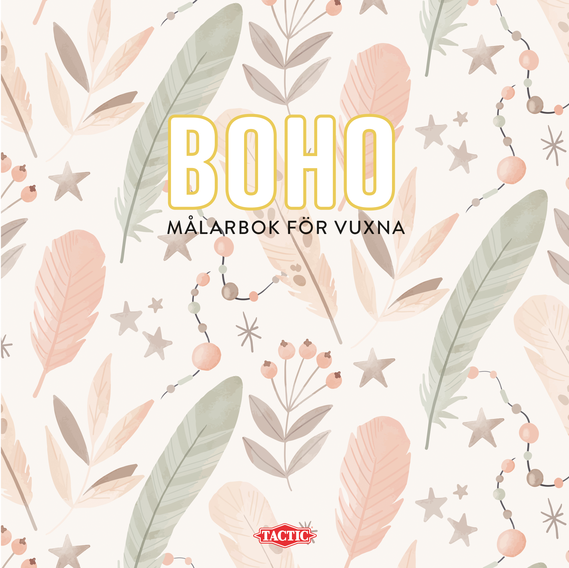 BOHO värityskirja aikuisille