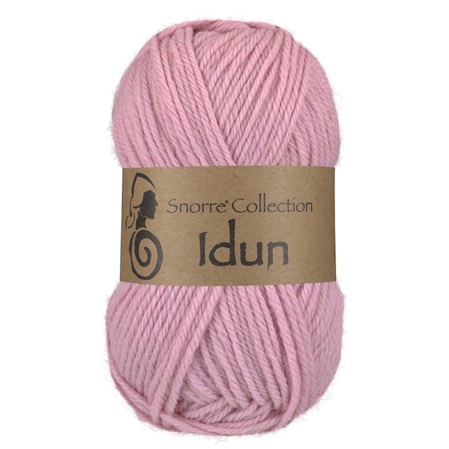 Idun Ull, Alpaca mix 50 gr Rosa 661 Viking Snorre