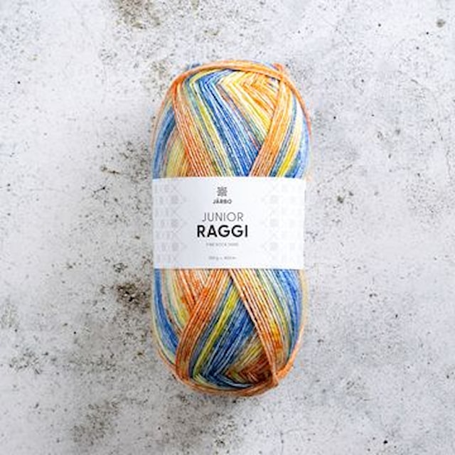 Junior Raggi Garn Ullmix 100 g High Tide 461 Järbo