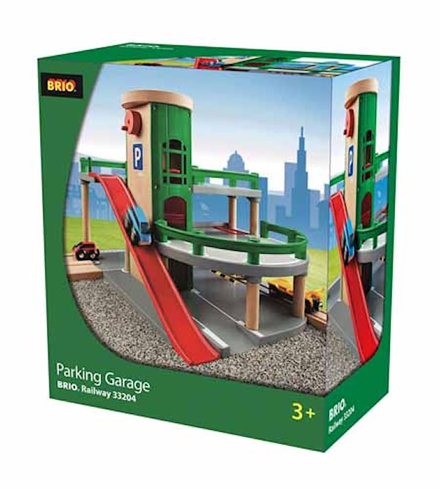 Tuotekuva 4 - Parking Garage Set, Brio-puurautatie