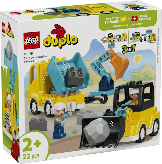 3 i 1 Byggfordon LEGO DUPLO Town (10475)
