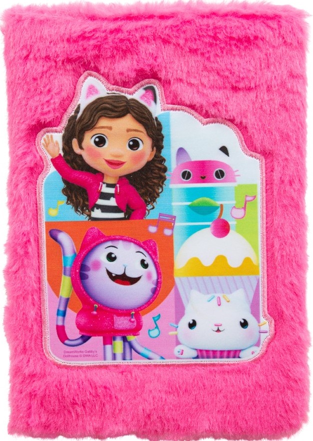 Anteckningsbok A5 Fluffig Gabbys Dollhouse sidor