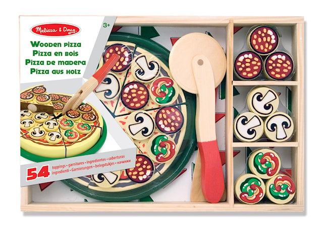 Produktbilde 1 for Pizzaset i trä, Melissa & Doug