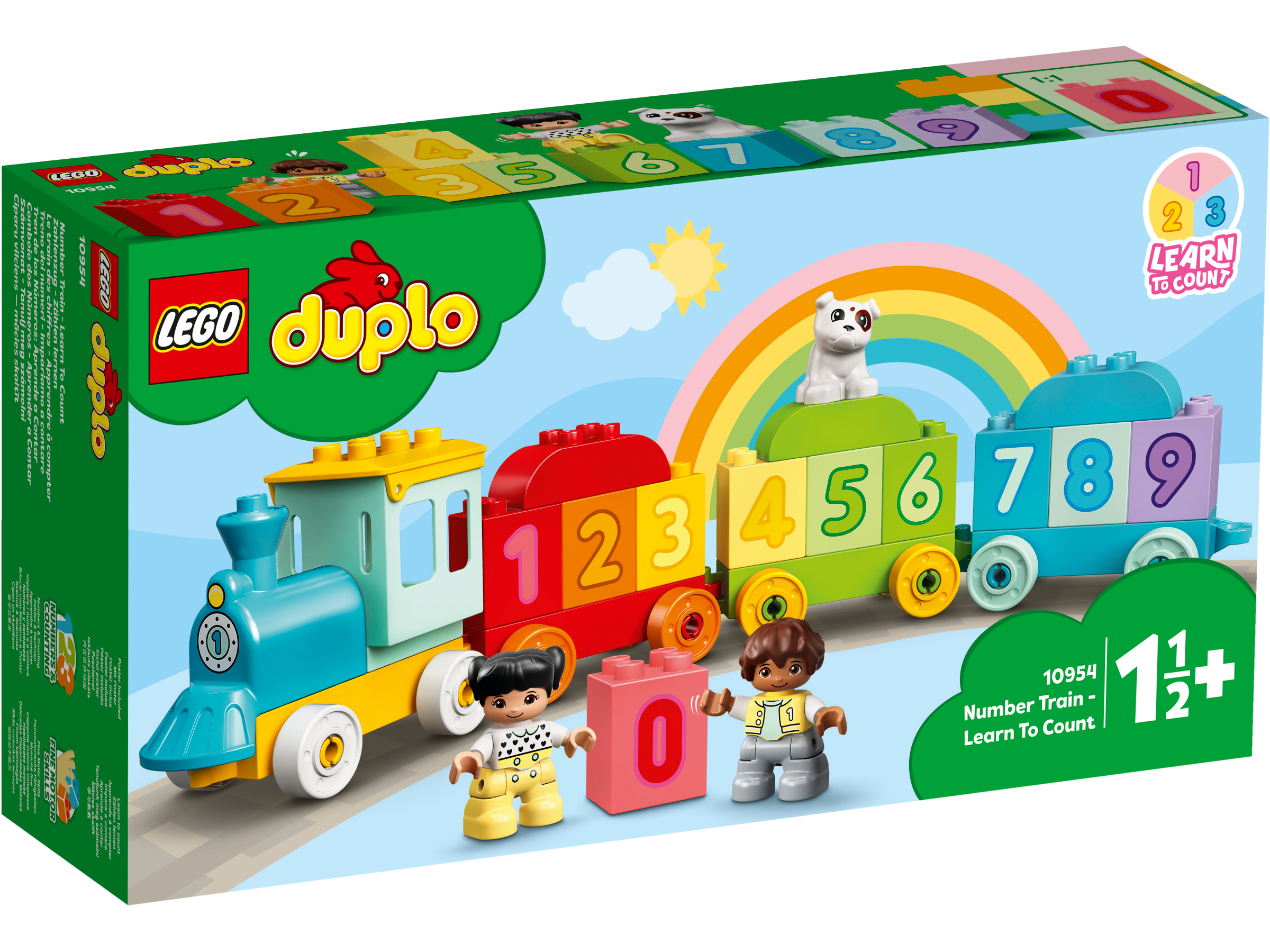 Siffertåg – Lär dig räkna LEGO® DUPLO My First (10954)