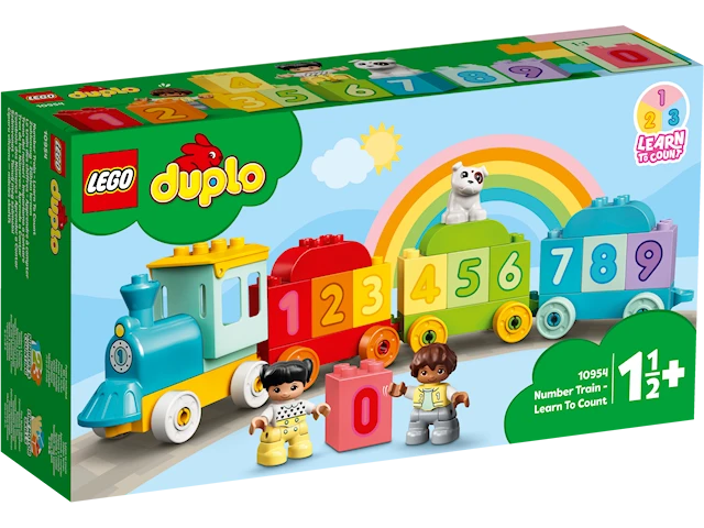 Siffertåg – Lär dig räkna LEGO® DUPLO My First (10954)