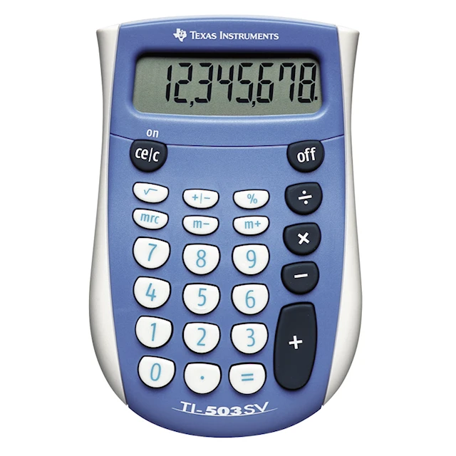 Miniräknare Texas TI-503SV