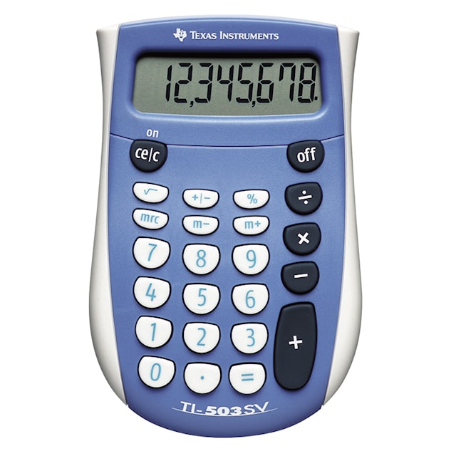 Miniräknare Texas TI-503SV