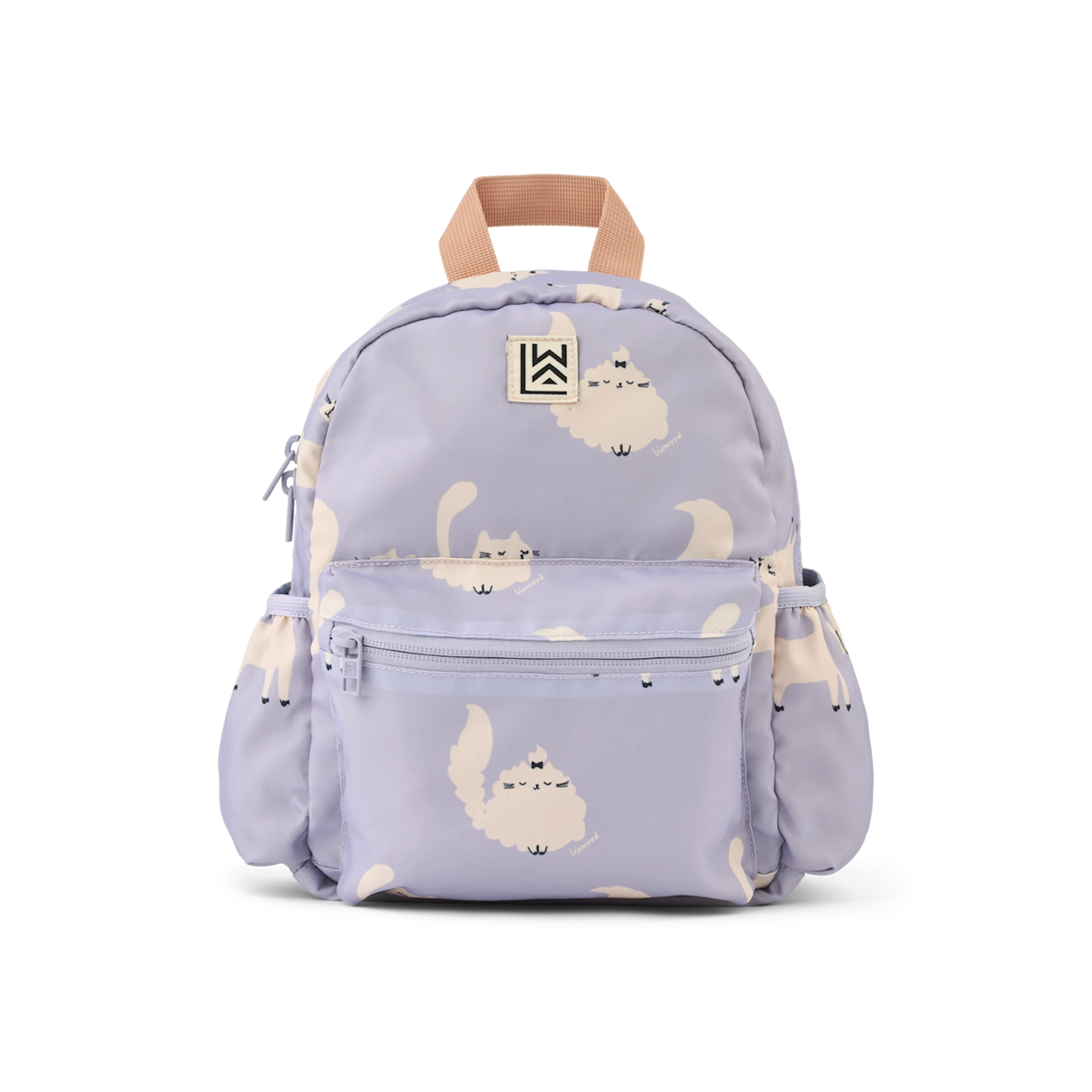 Produktbild för Andreas Ryggsäck Cat/Warm Lilac Liewood