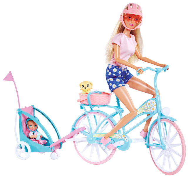 Produktbild 1 för Steffi LOVE Cykel med Släp