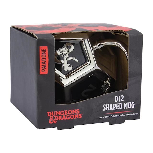 Dungeons and Dragons Mugg D12
