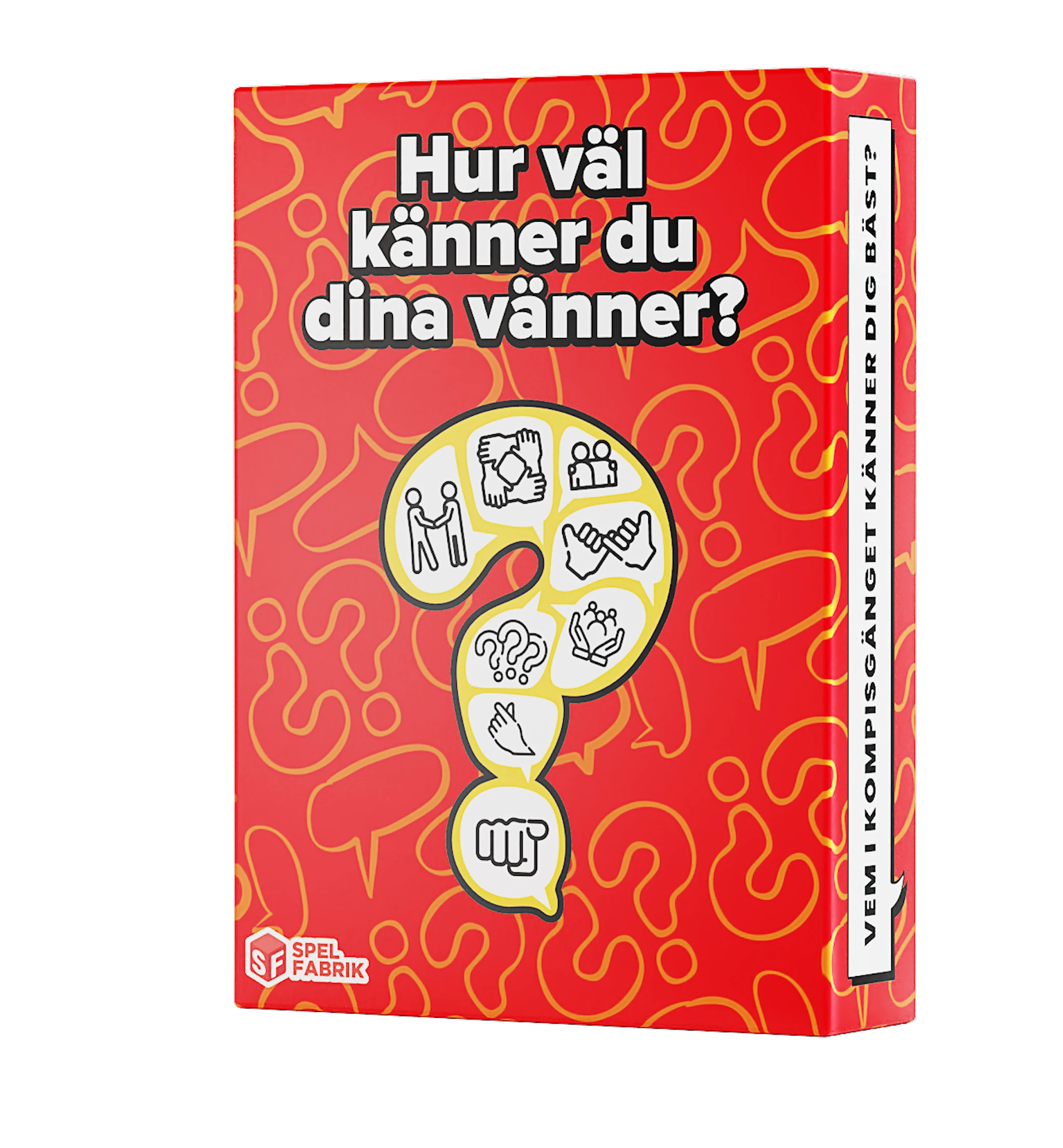 Produktbild för Spel Hur väl känner du dina vänner? (SE)