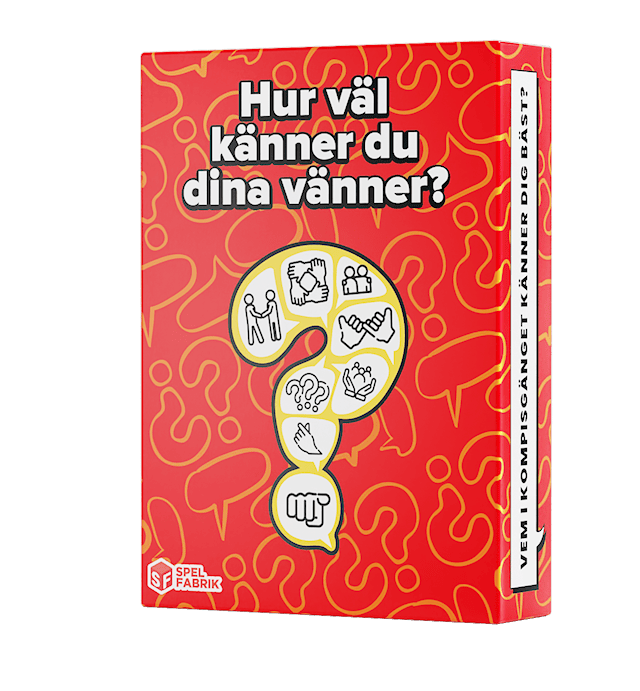 Spel Hur väl känner du dina vänner? (SE)