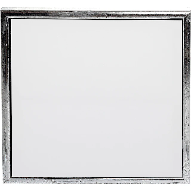 Målarduk i canvas 34x34x3 cm Oblekt 1 st