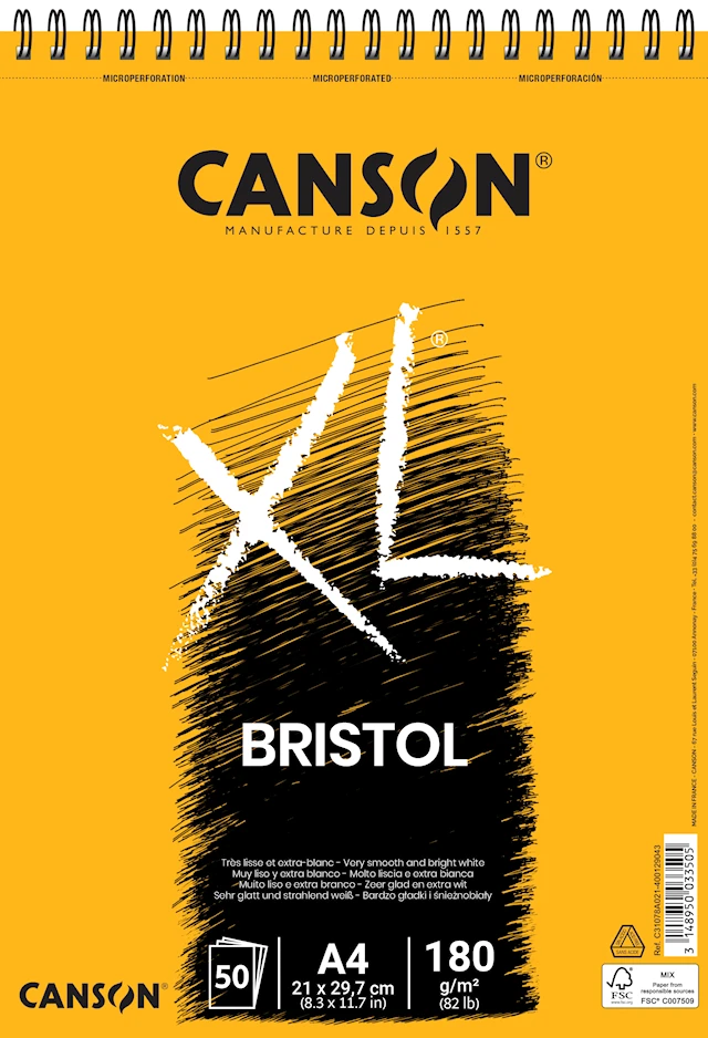 Ritblock A4 50 Ark 180g Canson