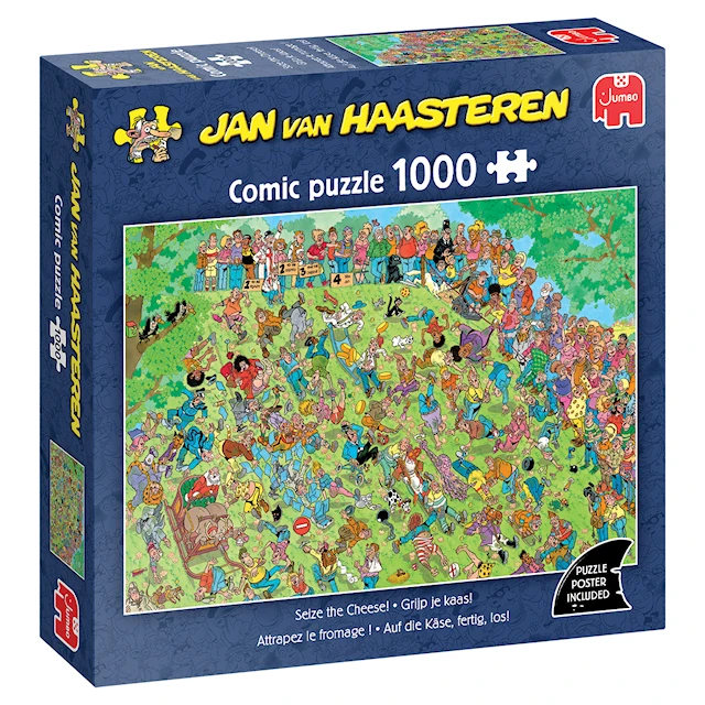 Jan van Haasteren - Tartu juustoon! Palapeli 1000 palaa