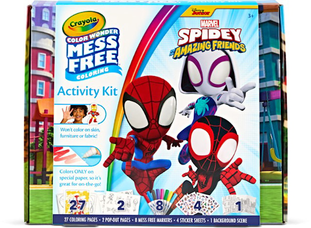 Color Activity Set Spidey Crayola