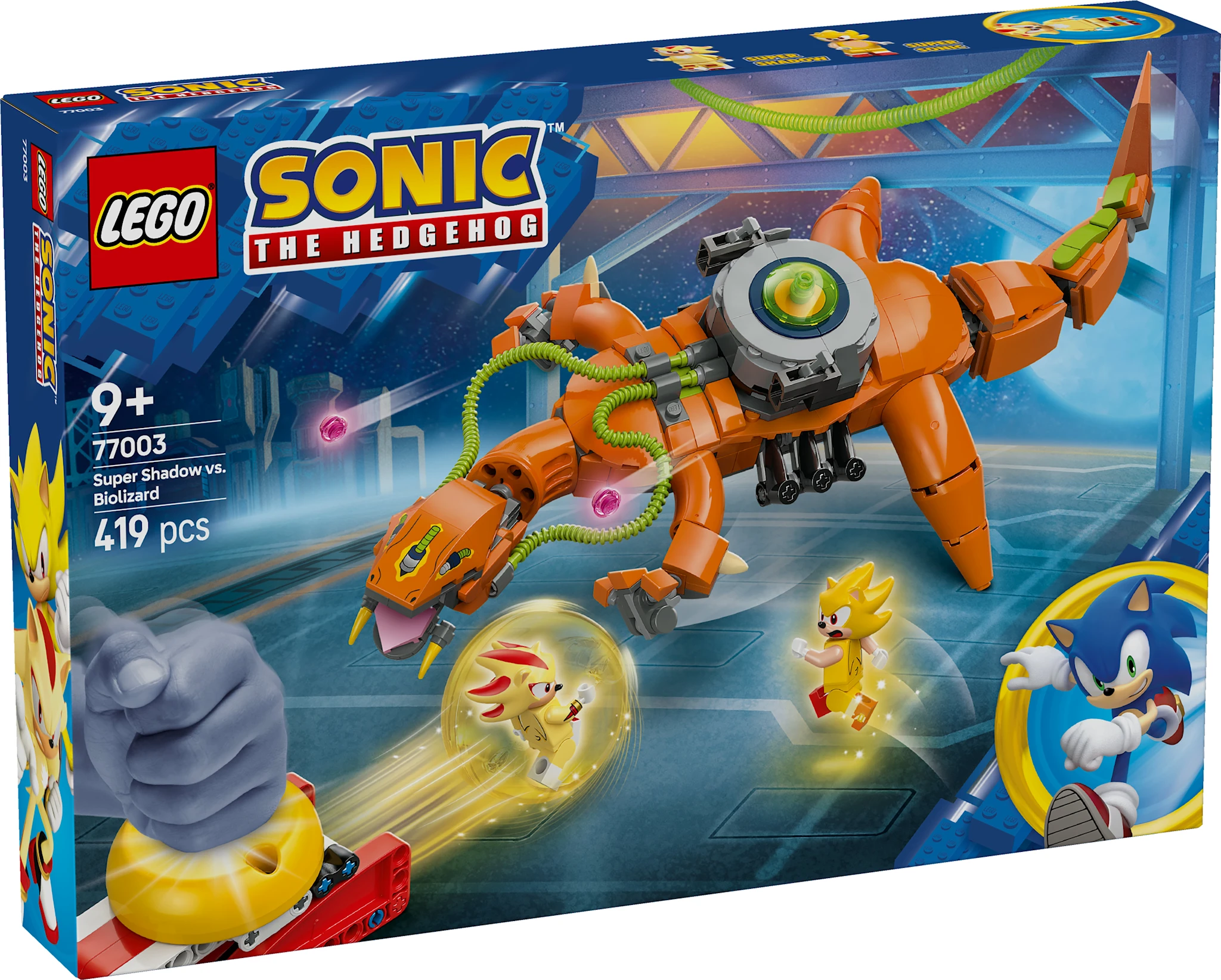 Produktbild för Super Shadow mot Biolizard LEGO® Sonic the Hedgehog™ (77003)