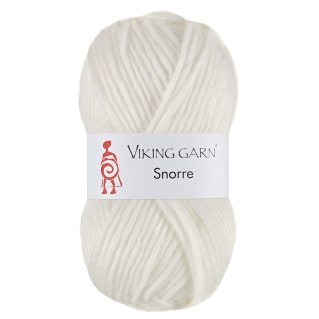 Snorre 100 g Valkoinen 200 Viking Garn