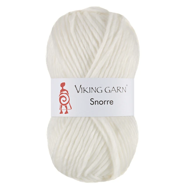 Snorre 100 g Valkoinen 200 Viking Garn