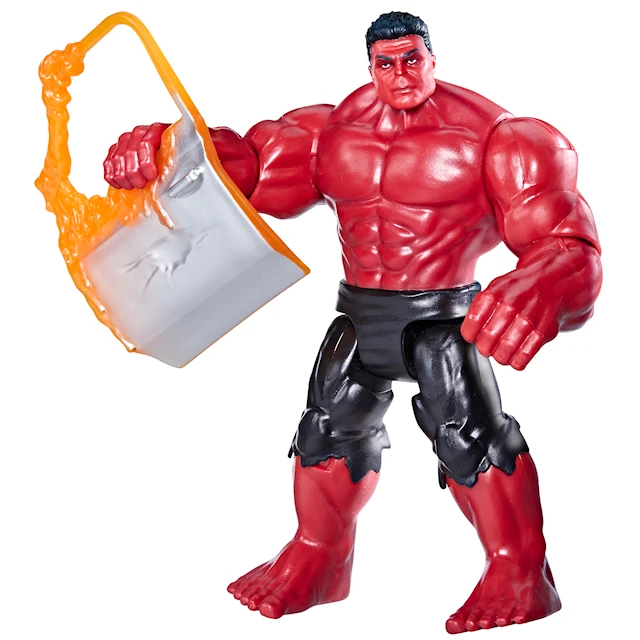 Avengers 10 cm Deluxe-toimintahahmo Punainen Hulk
