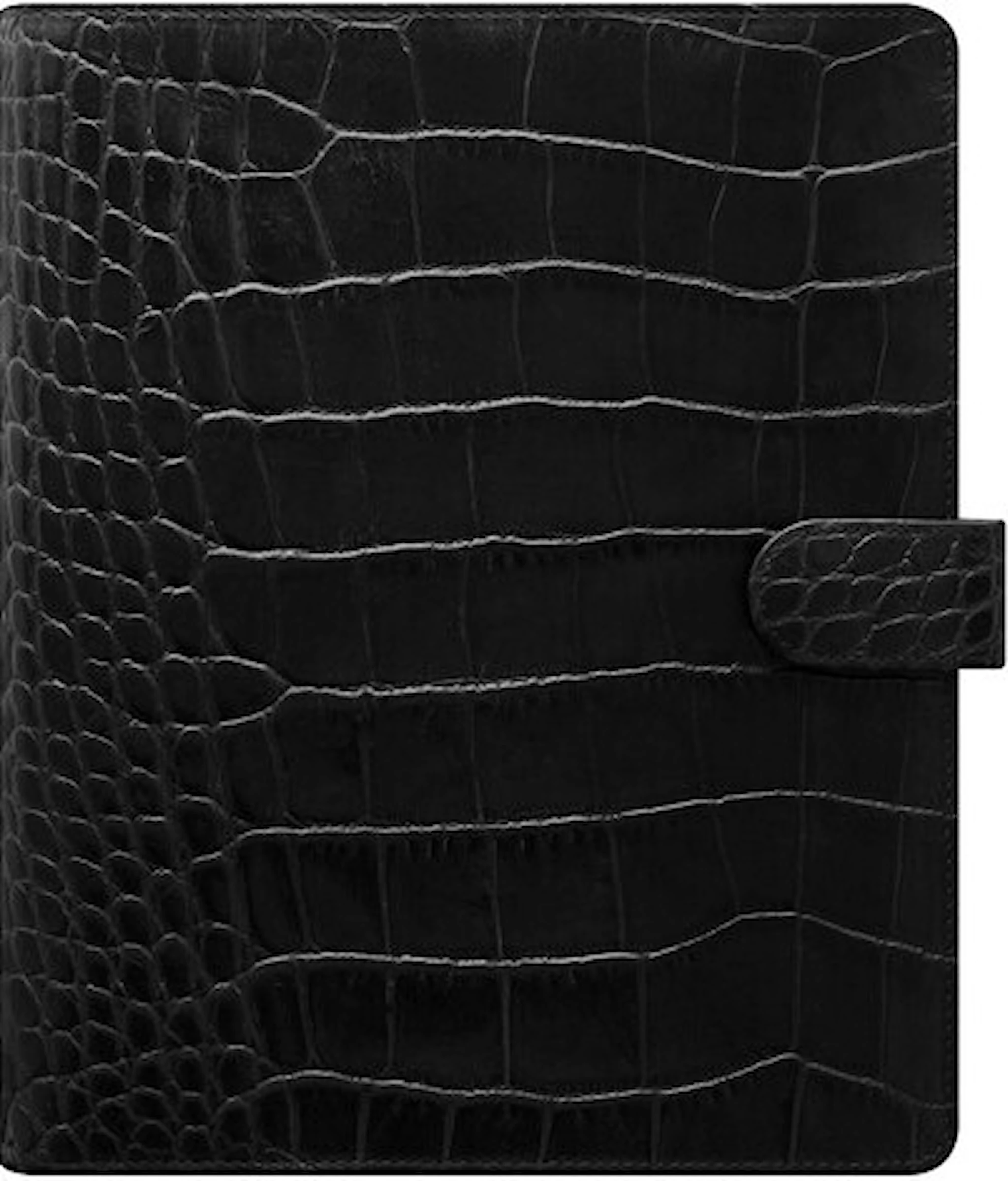 Produktbild för Systemkalender A5 Classic Croc Ebony Filofax