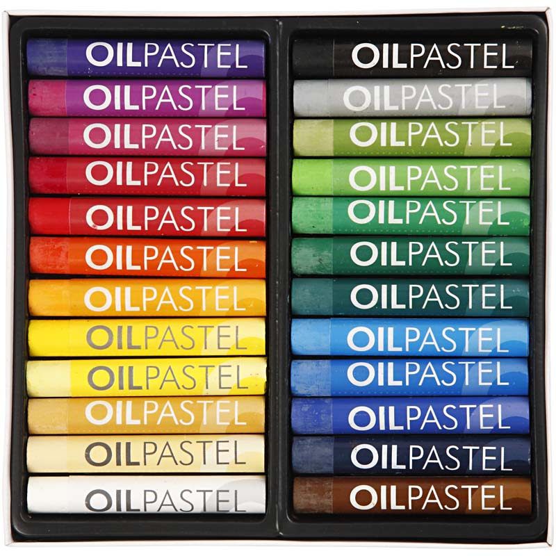 Kritor Oljepastell Premium 11 mm 24 Färger