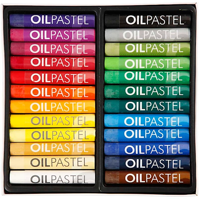 Kritor Oljepastell Premium 11 mm 24 Färger